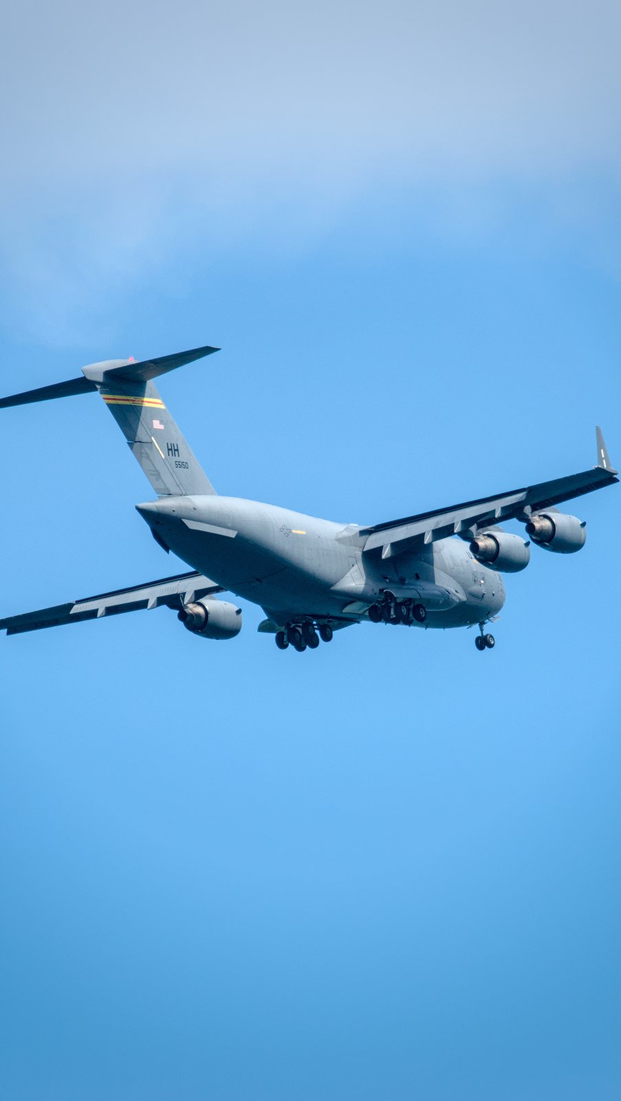 Military cargo plane