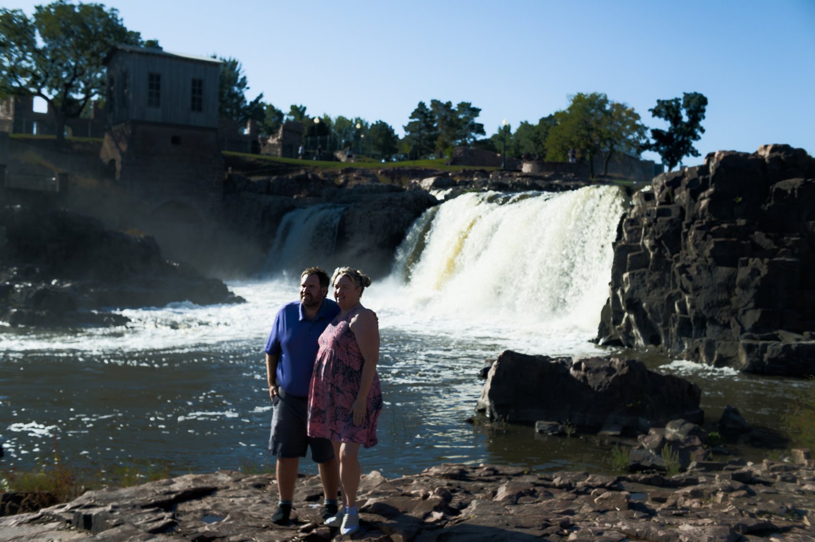 Amanda and Dave at The Falls